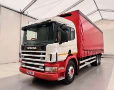2001 Scania P94 300 6x2 Curtainside Truck